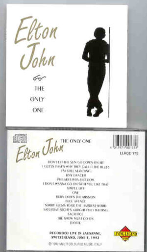 Elton John - The Only One ( Living Legend ) ( Lausanne , Switzerland , June 3rd , 1992 )