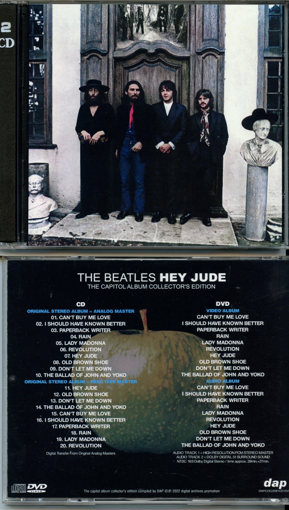 The Beatles - Hey Jude  ( 1 CD - 1 DVD ) ( 2023 DAP ) ( The Capitol Album Collector's Edition )