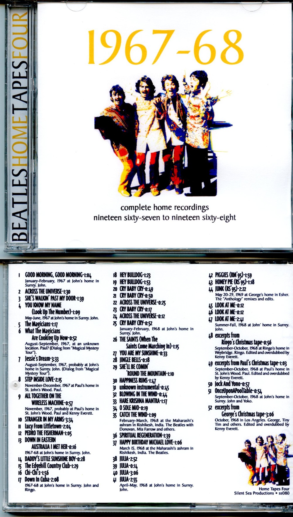 The Beatles -1967 - 1968 ( Silent Sea ) ( Complete Home Recordings 1967-1968 )