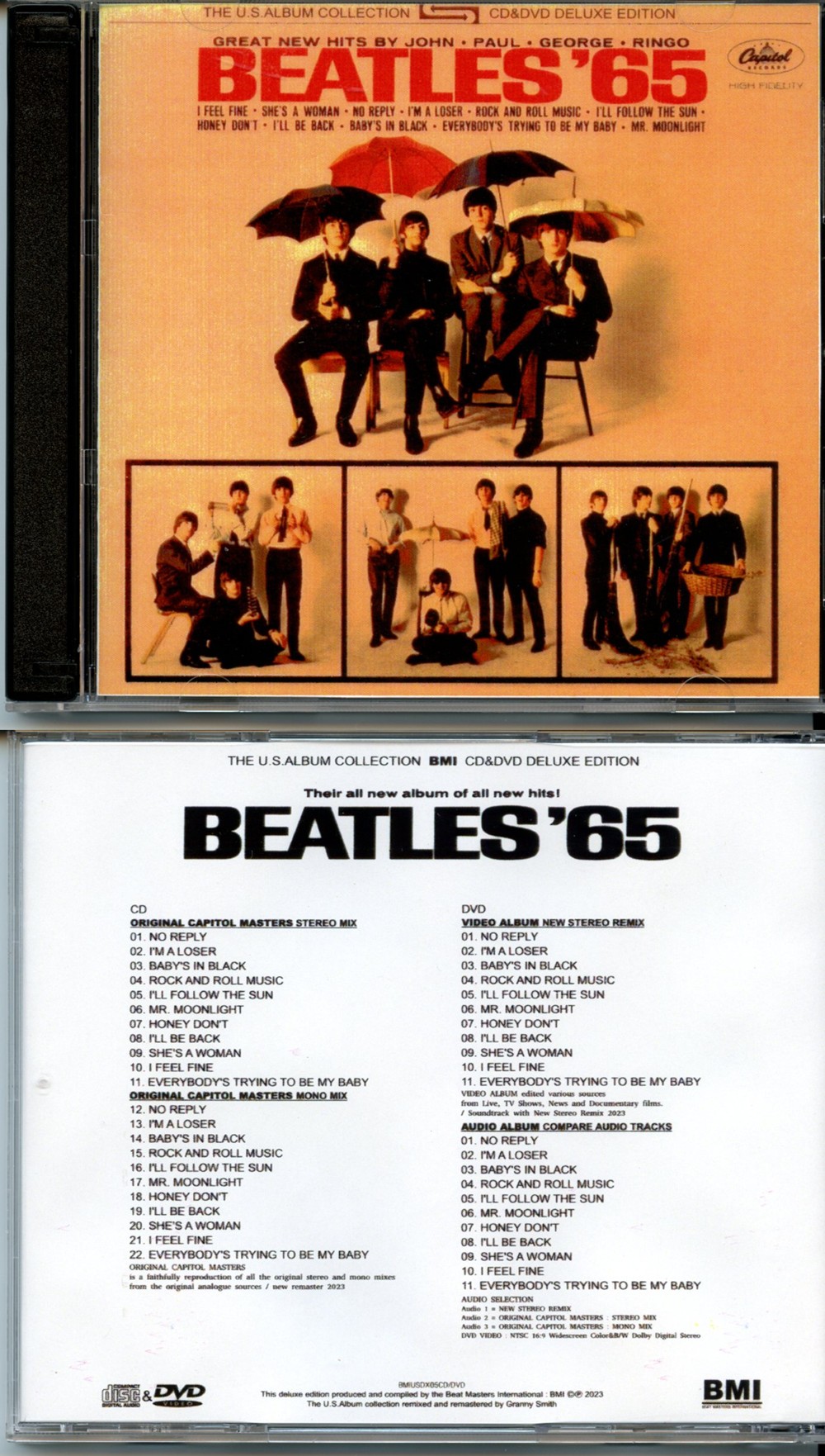 The Beatles - Beatles '65  ( 1 CD - 1 DVD ) ( 2023 BMI ) ( The US Album Colection Deluxe Edition )