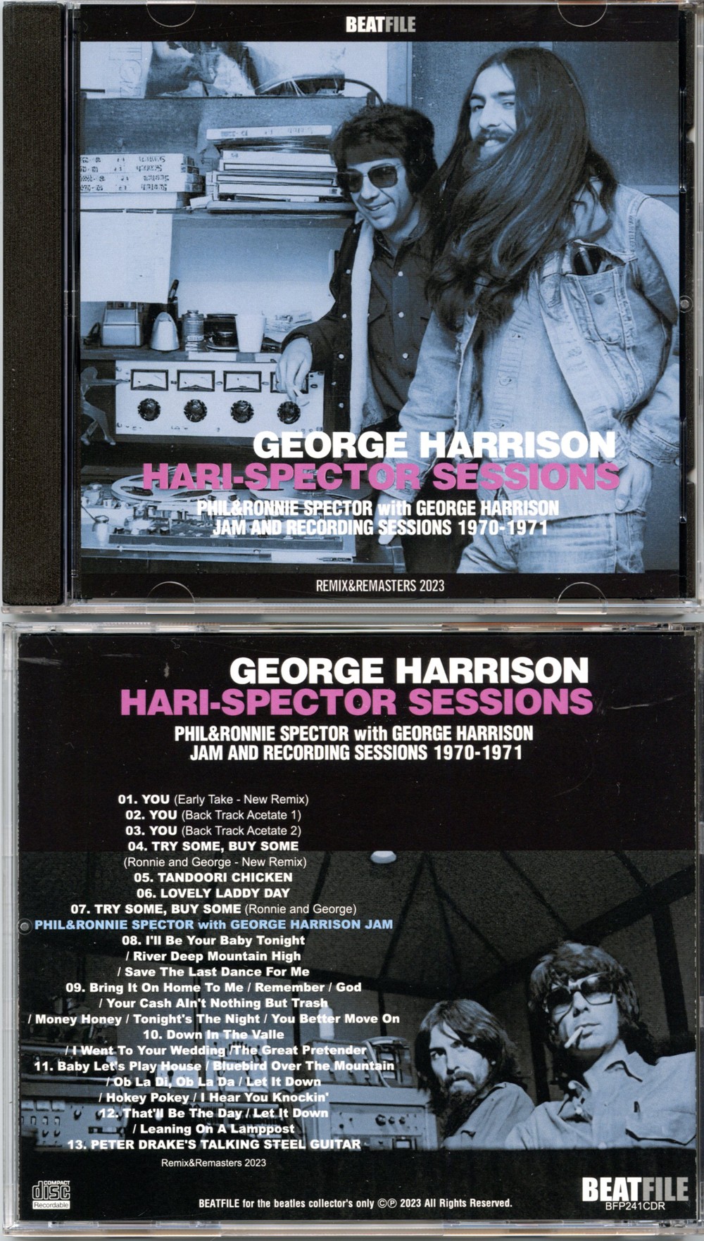 George Harrison - Hari Spector Session ( BEATFILE ) ( Phil & Ronnie Spector With George Jam Session And Recording Sessions 1970-1971 )