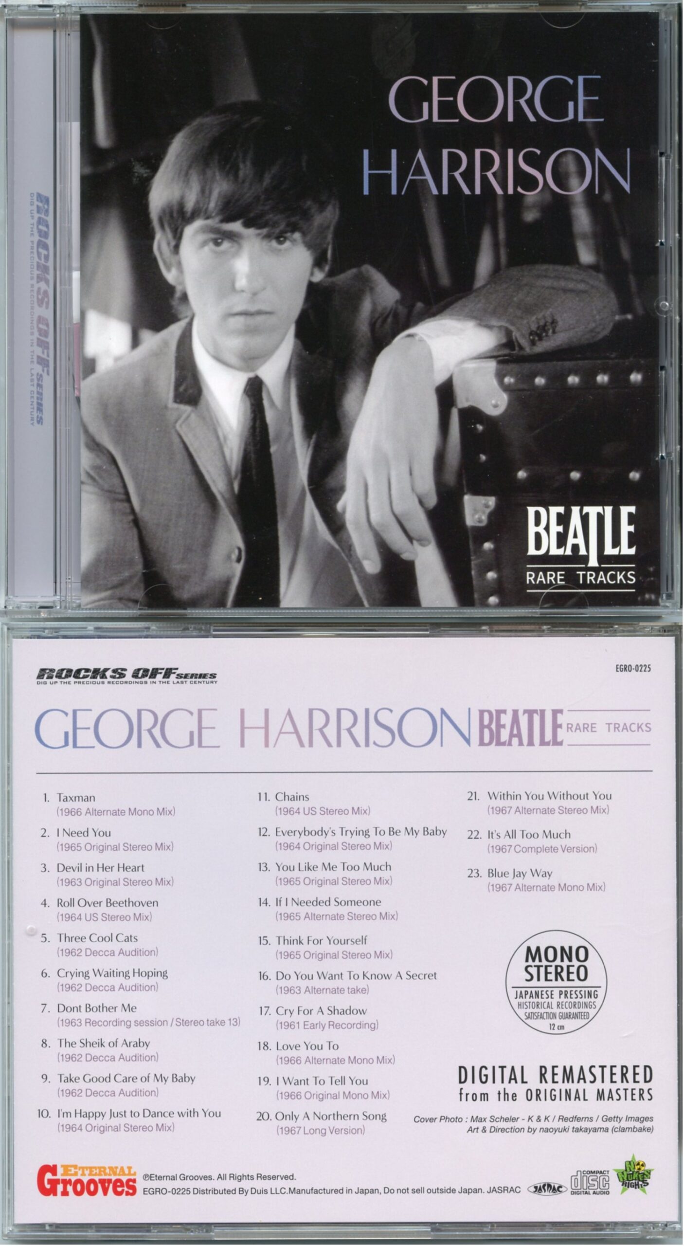 George Harrison - Beatle rare Tracks digital remastered (1 CD ) (Eternal Grooves)