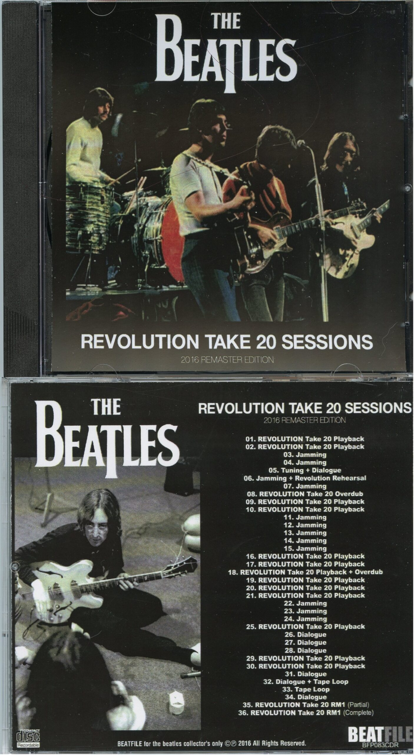 THE BEATLES -  Revolution Take 20 Sessions ( BEATFILE ) ( Remastered Edition )