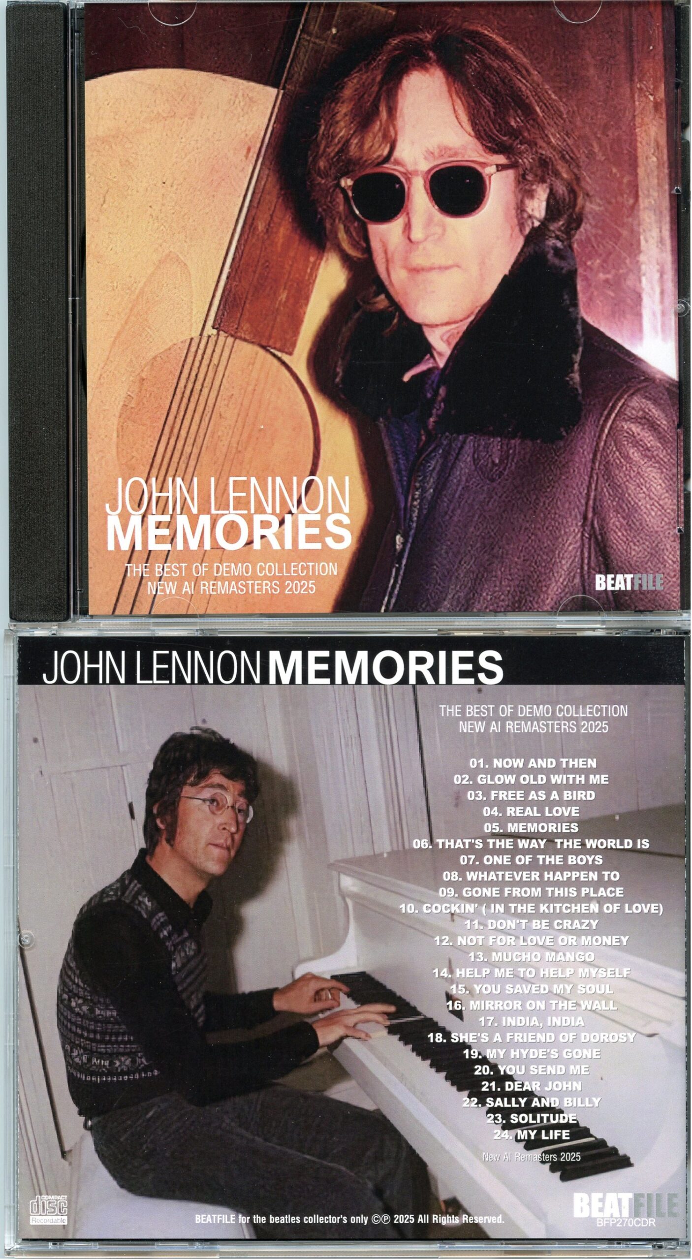 John Lennon - Memories ( BEATFILE ) ( The Best Of Demo Collection New AI Remasters 2025 )