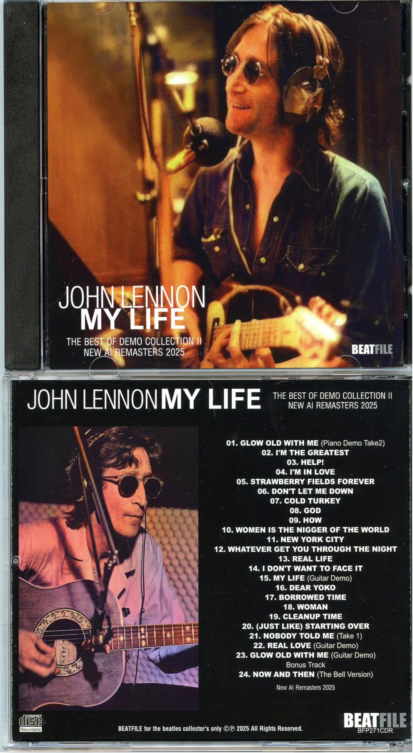 John Lennon - My Life ( BEATFILE ) ( The Best Of Demo Collection II New AI Remasters 2025 )